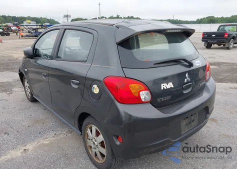 2014 Mitsubishi Mirage Es из США, поврежденный, VIN ML32A4HJ4EH015798